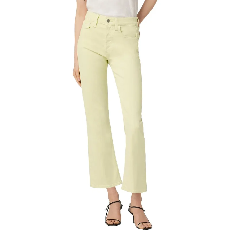 Joe's Womens The Callie High-Rise Cropped Bootcut Jeans