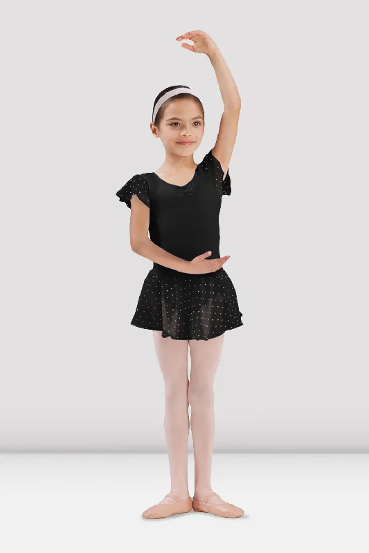 Girls Olesia Georgette Sequin Skirt