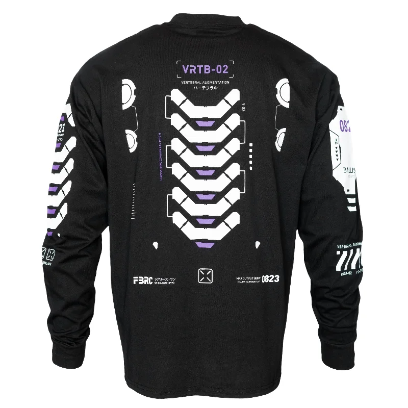 VRTB-02P Black Long Sleeve T