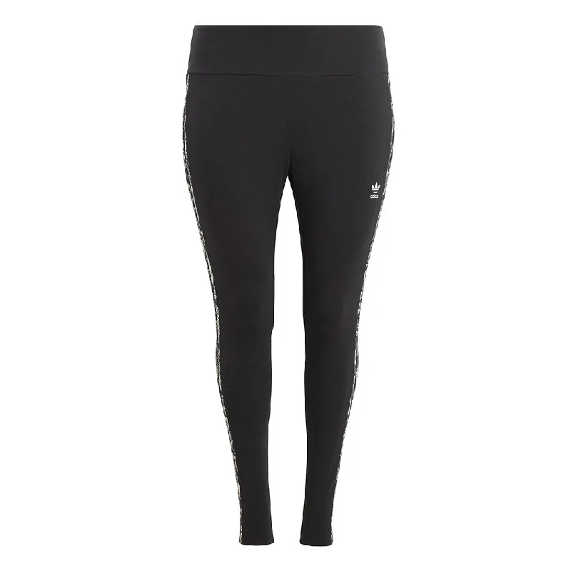 adidas - Women's 3-Stripes Print Leggings (Plus Size) (IB8795)