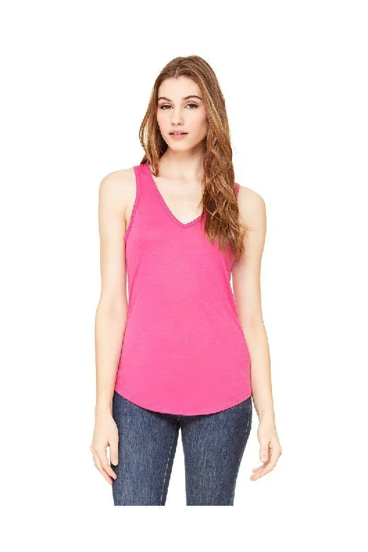 Bella + Canvas B8805: Ladies' Flowy V-Neck Tank