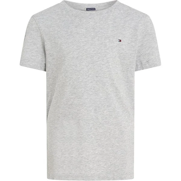 Tommy Hilfiger Boy Basic T-Shirt CN Grey Heather