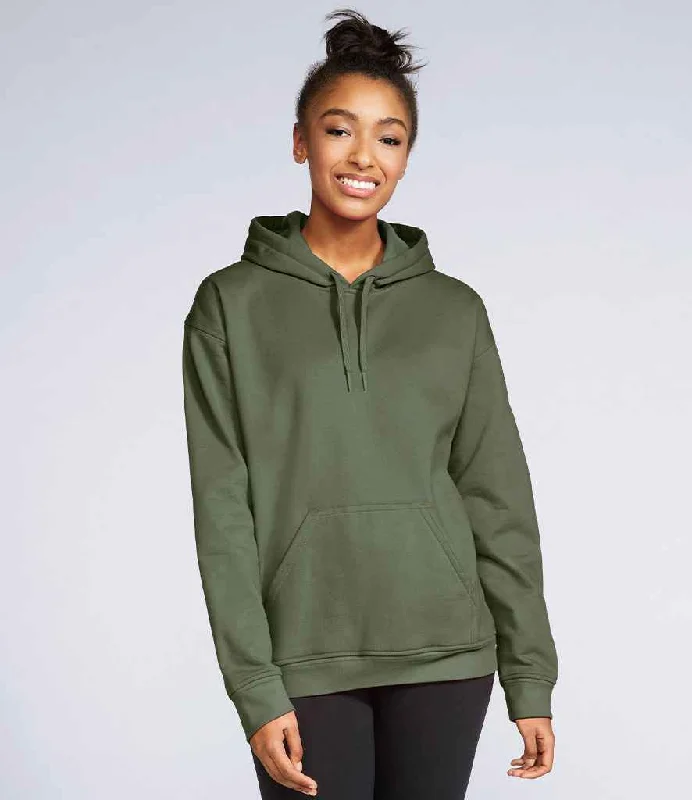 Gildan SoftStyle® Midweight Hoodie | Military Green