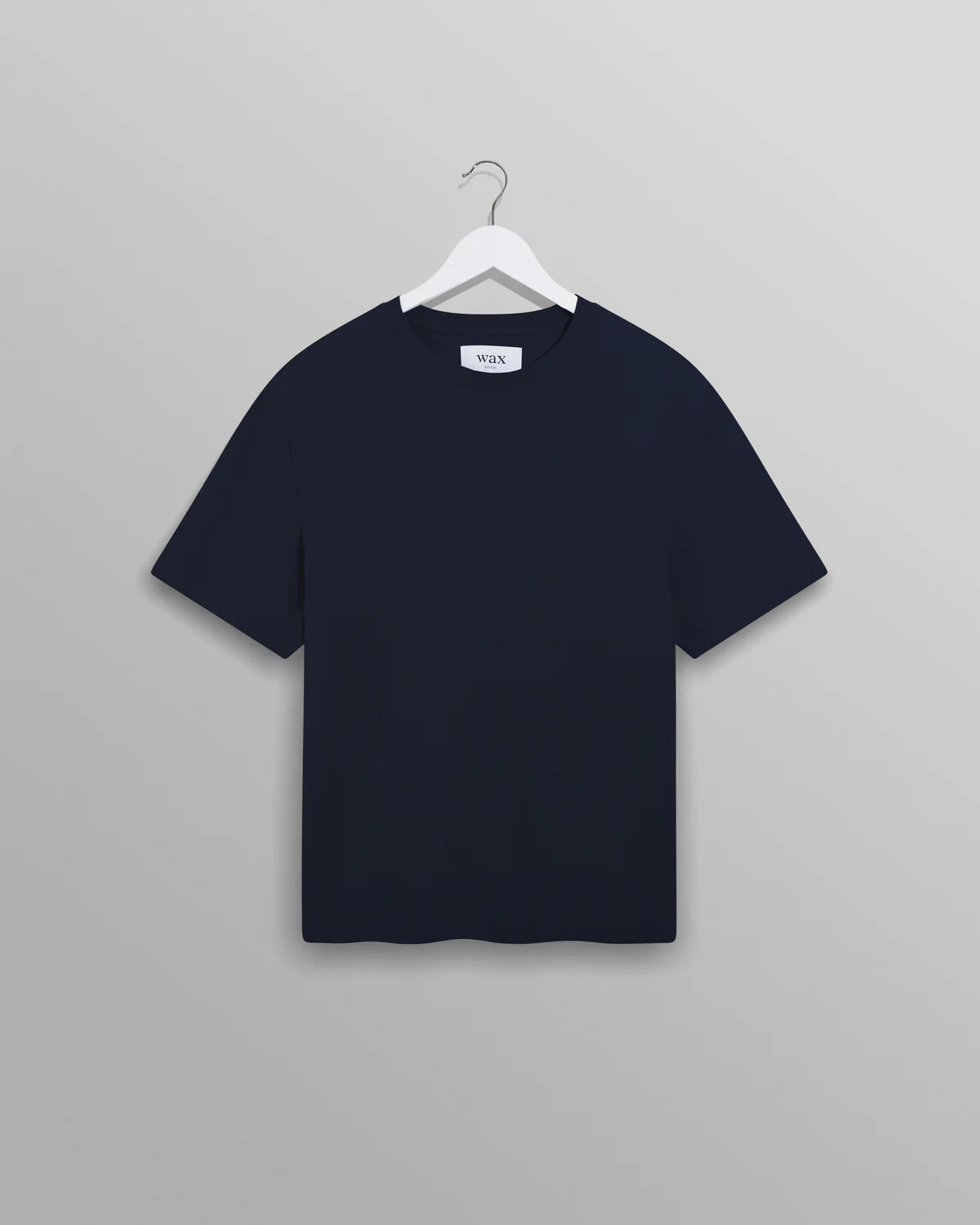 Wax London navy Blue Dean Boxy T Shirt