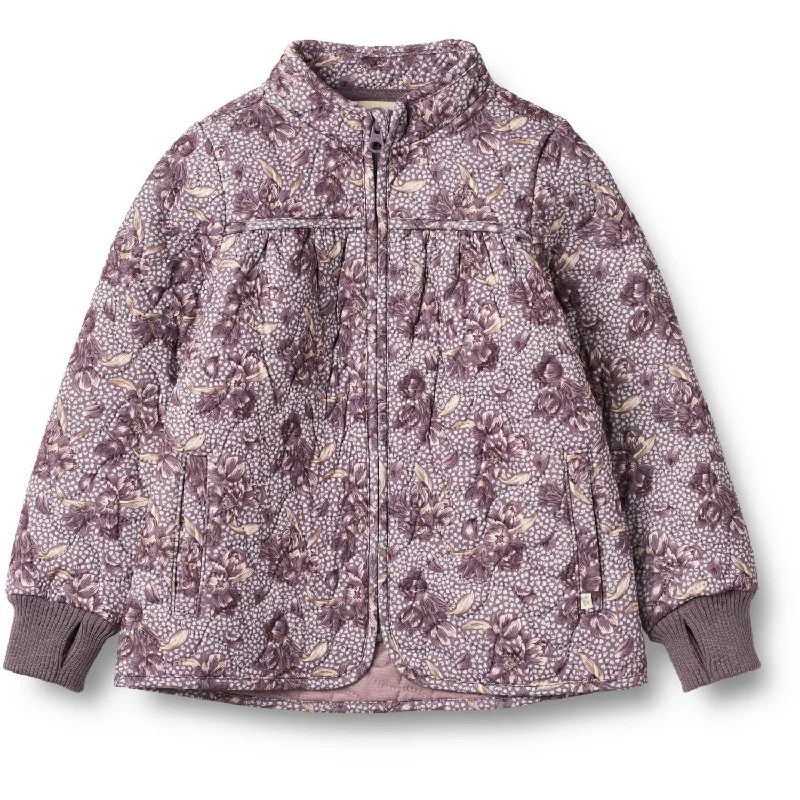 Wheat Lilac Tulips Thermo Jacket Thilde