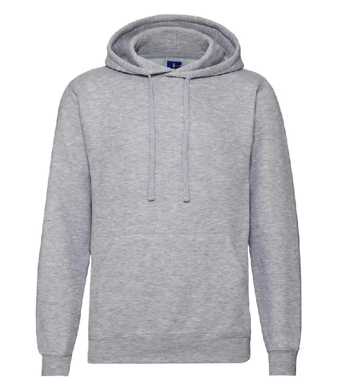 Russell Hooded Sweatshirt | Light Oxford