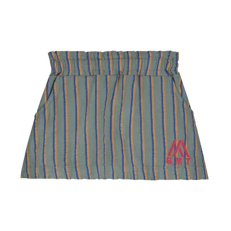 Bonmot Good Night Vertical Stripes Skirt