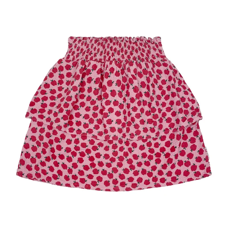 Piupiuchick Light Pink Apples Skirt