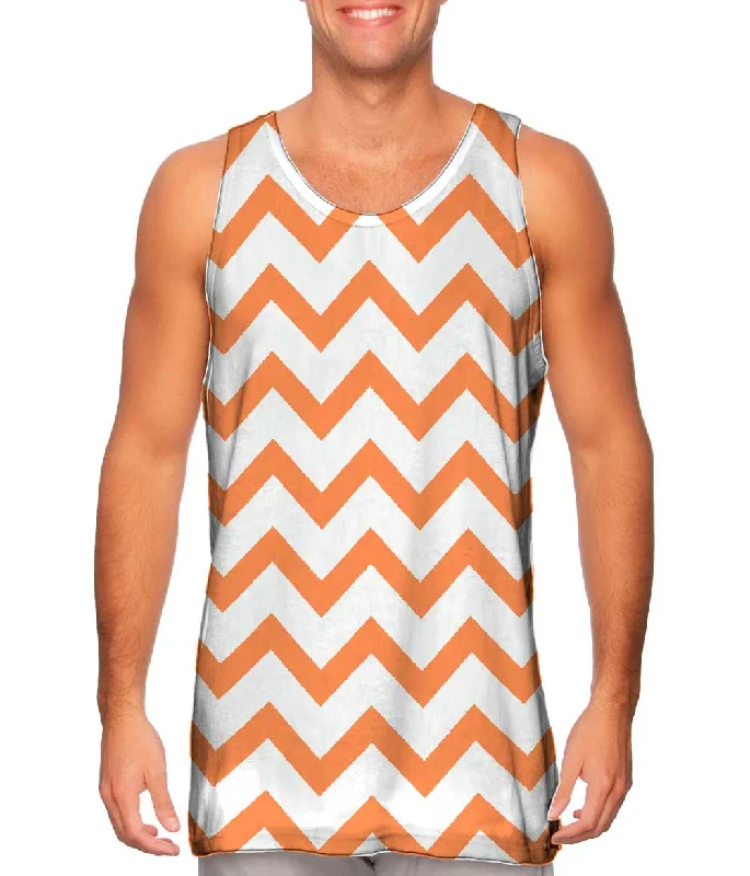 Chevron Orange Medium