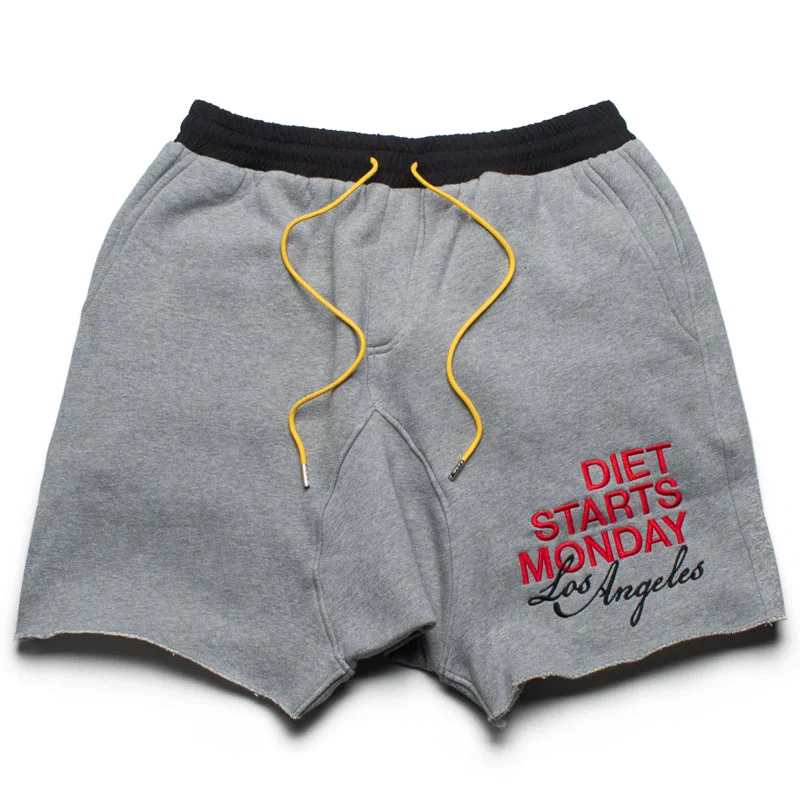 Diet Starts Monday DSMLA Ace Shorts - Heather Grey