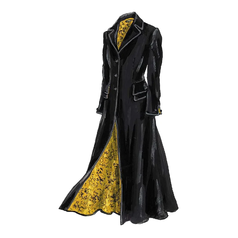 Edwardian Velvet Coat