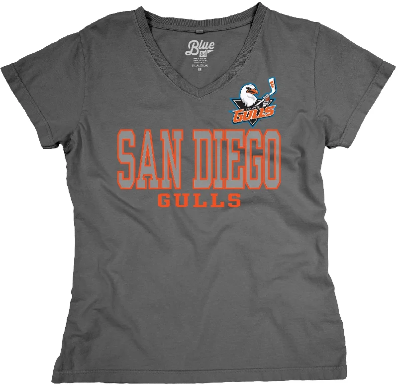 Women's San Diego Gulls Odd Squad V-Neck Tee