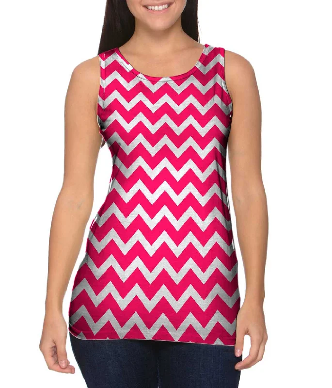 Chevron Thick Pink