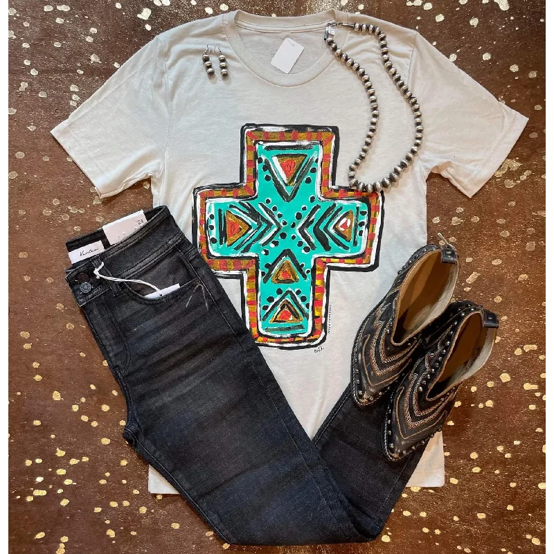 Texas True Threads Callies Aztec Cross