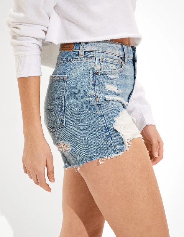 AE Denim Mom Shorts