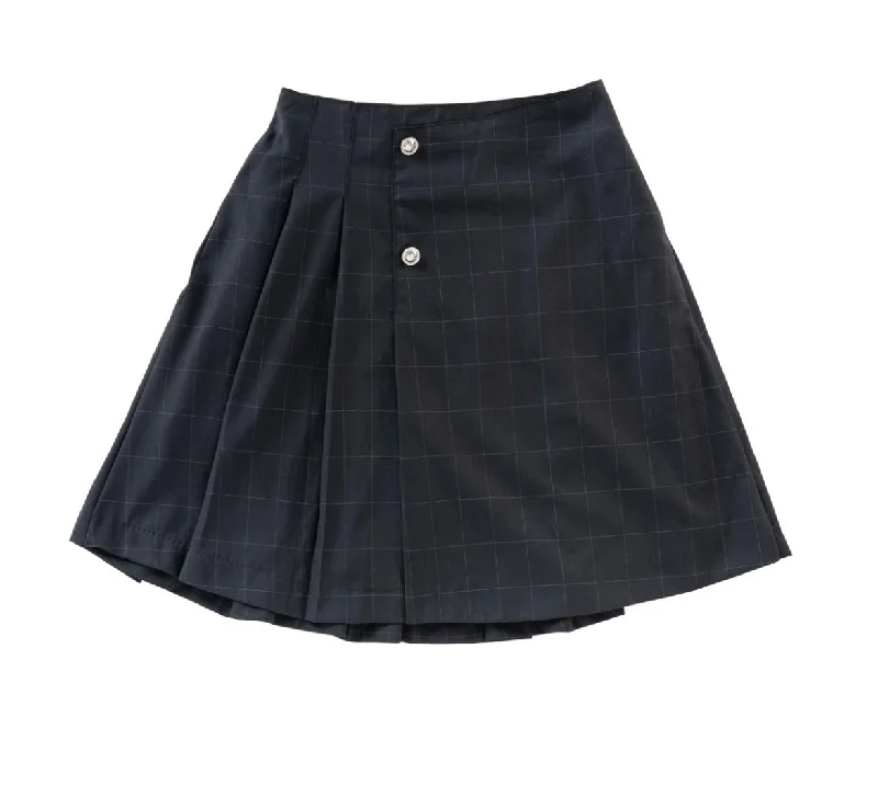 Kipp Black Wrap Skirt