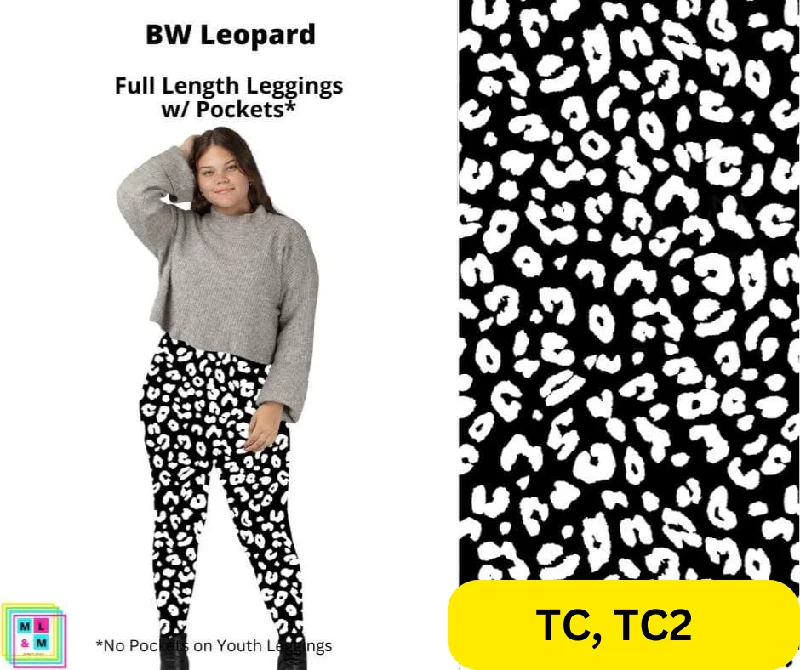 BW Leopard Full Length Leggings w/ Pockets