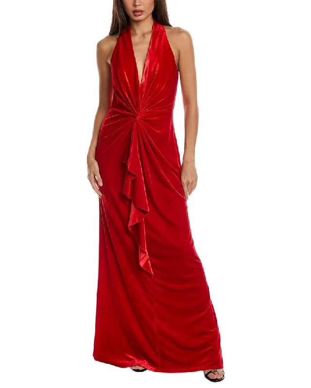 Tadashi Shoji Velvet Gown